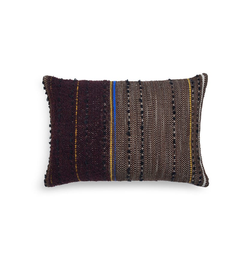 Coussin Dark Tulum d'Ethnicraft Accessories, 60 x 40 cm
