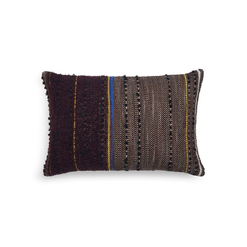 Coussin Dark Tulum d'Ethnicraft Accessories, 60 x 40 cm Coussin Dark Tulum d'Ethnicraft Accessories, 60 x 40 cm