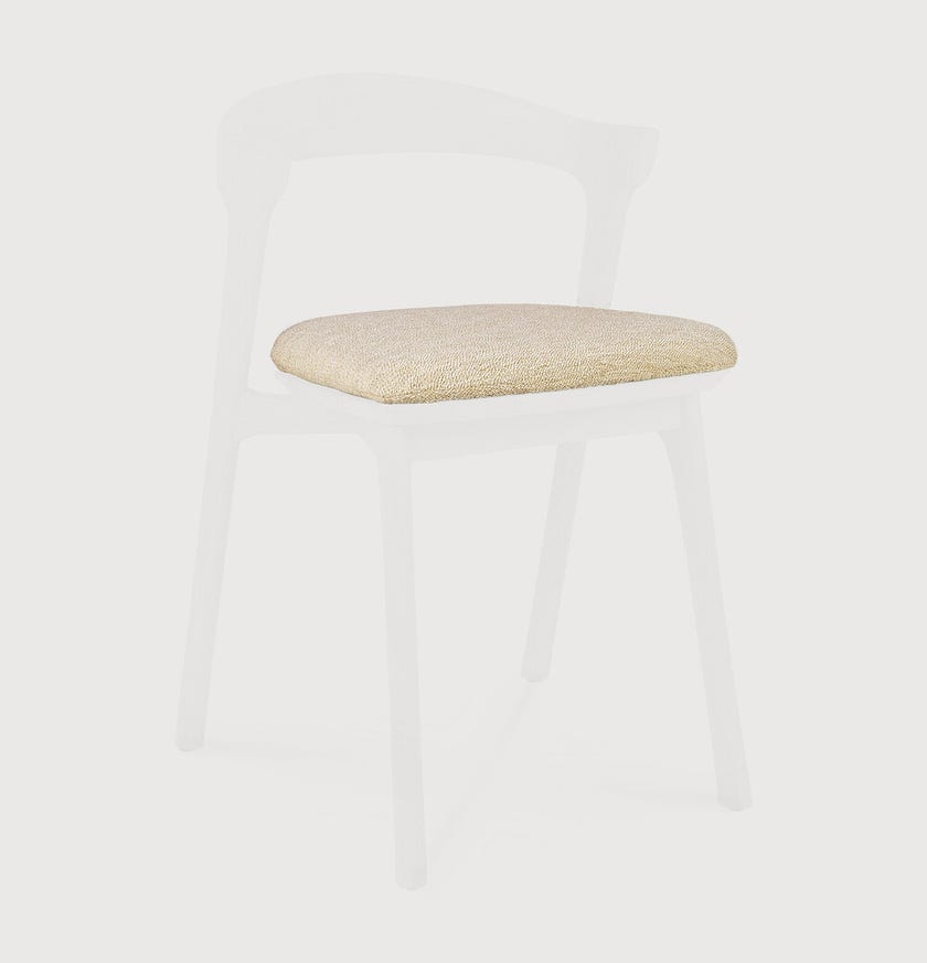 Coussin d'assise pour chaise Bok extérieur de Ethnicraft, Naturel