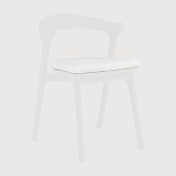 Coussin d'assise pour chaise Bok extérieur de Ethnicraft, Soft off white 