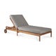 Coussin pour chaise longue ajustable JACK OUTDOOR de Ethnicraft, Mocha