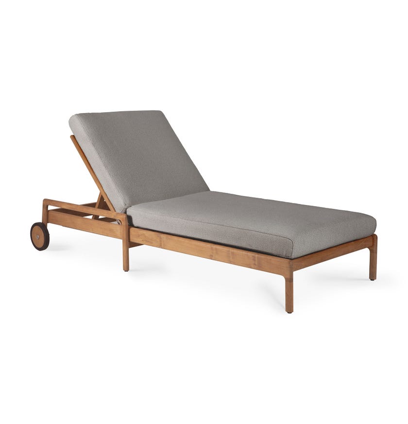Coussin pour chaise longue ajustable JACK OUTDOOR de Ethnicraft, Mocha