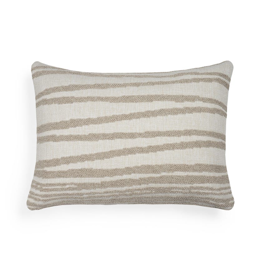 Coussin extérieur White Stripes d'Ethnicraft Accessories, 60 x 40 cm