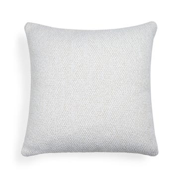 Coussin extérieur White Square Boucle Light d'Ethnicraft Accessories, 50 x 50 cm