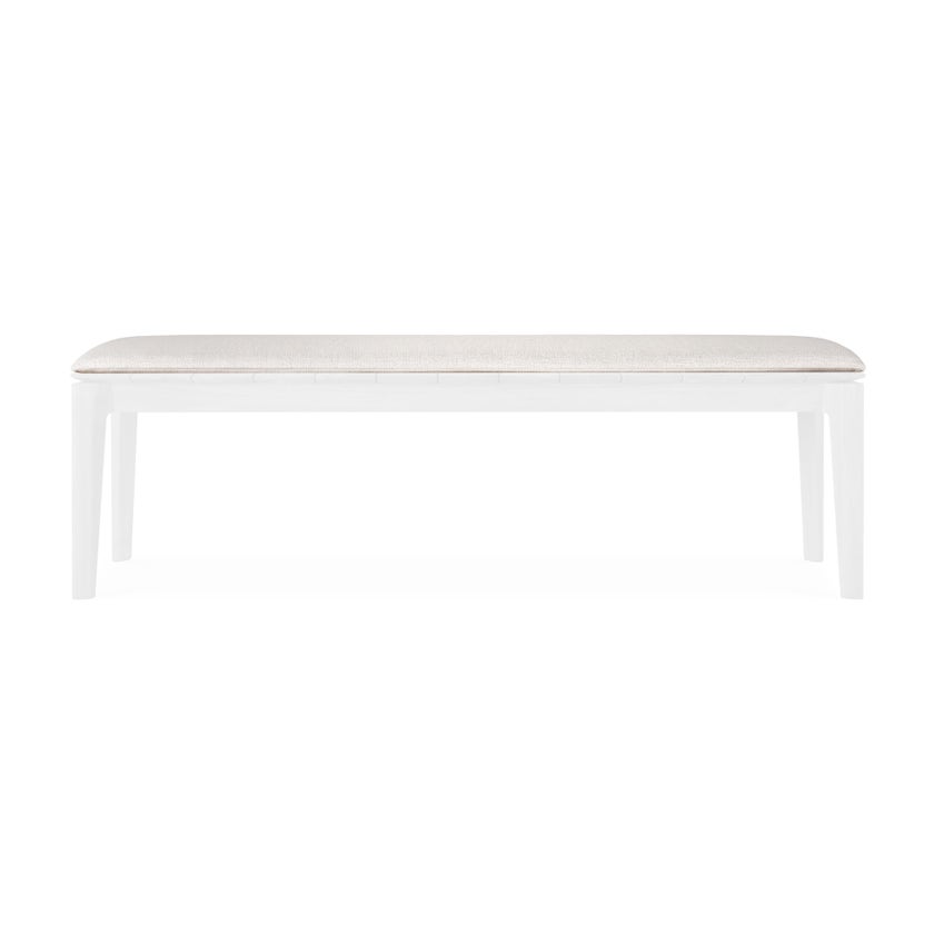 Coussin pour banc 3 places de jardin Bok d'Ethnicraft, Off white Coussin pour banc 3 places de jardin Bok d'Ethnicraft, Off white