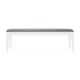 Coussin pour banc 3 places de jardin Bok, Moka
