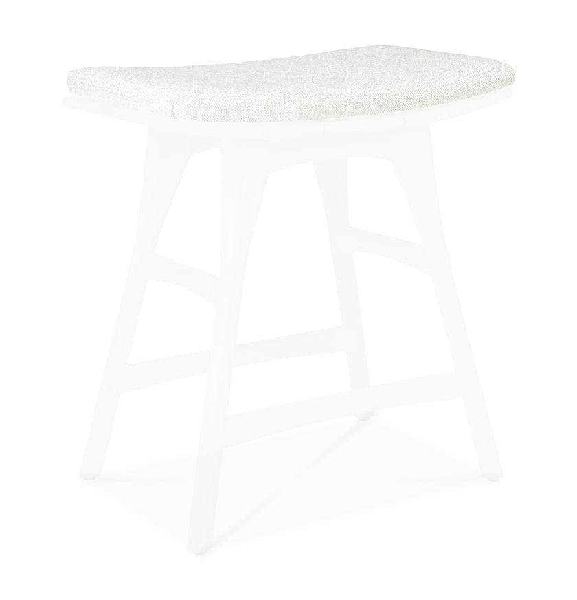 Coussin pour Tabouret de jardin Osso - tissu, Off white