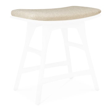 Coussin pour Tabouret de jardin Osso - tissu, Natural