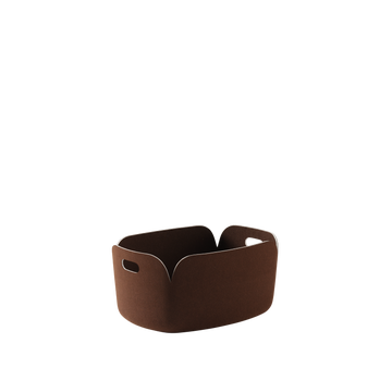 Panier RESTORE de Muuto, Dark brown
