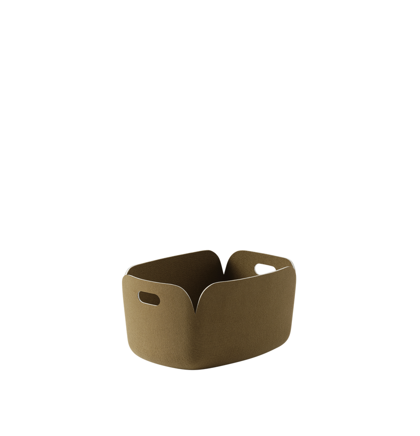 Panier RESTORE de Muuto, Brown green