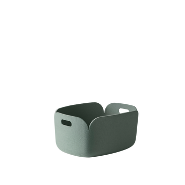 Panier RESTORE de Muuto, Dusty green