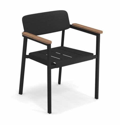 Fauteuil SHINE de Emu, Noir