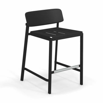 Tabouret haut SHINE de Emu, Noir