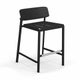 Tabouret haut SHINE de Emu, Noir