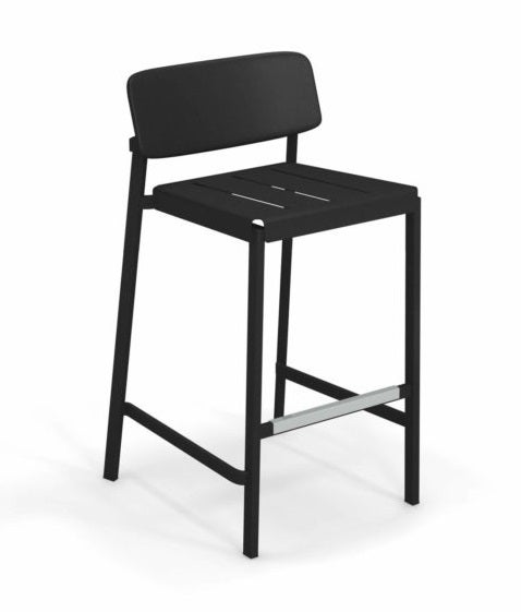 Tabouret haut SHINE de Emu, Noir Tabouret haut SHINE de Emu, Noir