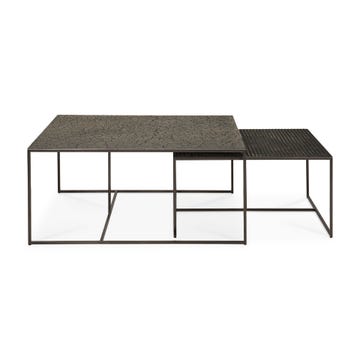 Table basse gigogne PENTAGON d'Ethnicraft, Whisky
