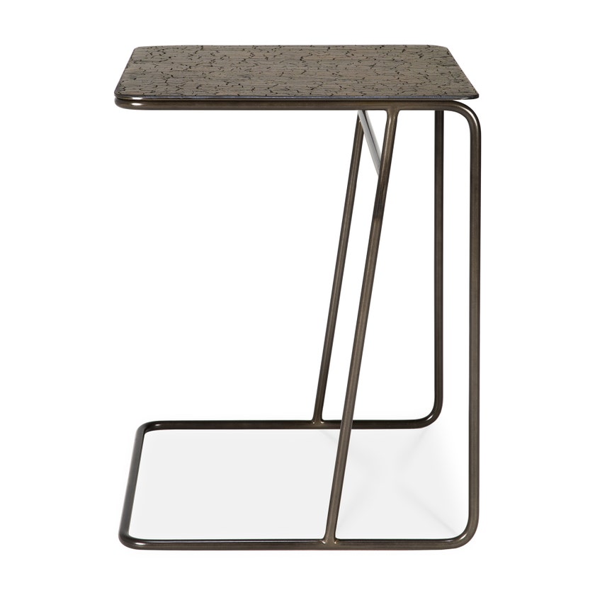 Table d'appoint ELLIPSE de Ethnicraft Accessories, Umber Table d'appoint ELLIPSE de Ethnicraft Accessories, Umber