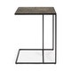 Table d'appoint TRIPTIC de Ethnicraft Accessories, Lava whisky
