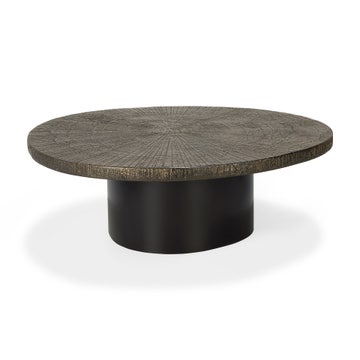 Table basse Slice - Minerals - Whisky - ovale d'Ethnicraft