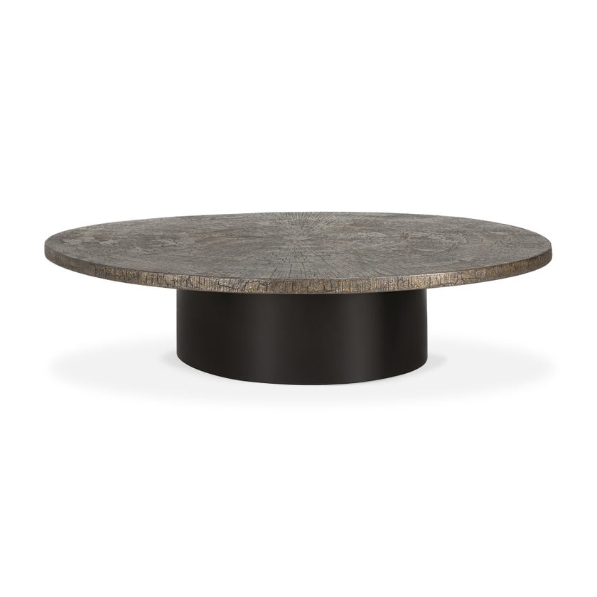 Table basse Slice - Minerals - Whisky - oval Table basse Slice - Minerals - Whisky - oval