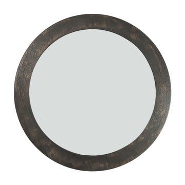 Miroir SPHERE de Ethnicraft, Ø.78 cm, Umber