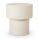 Table d'appoint ELEMENTS d'Ethnicraft, Microciment, Forme champignon
