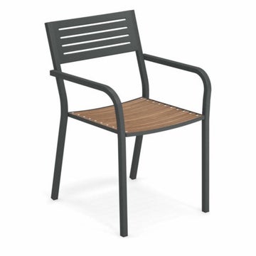 Fauteuil de table SEGNO de Emu, Fer ancien