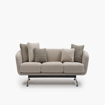 Canapé BETTY de Kartell, Beige, 3 places