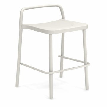 TABOURET DE BAR GRACE, Blanc mat de EMU