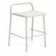 TABOURET DE BAR GRACE, Blanc mat
