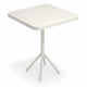 TABLE PLIANTE GRACE, 80 x 80 cm, Blanc mat de EMU