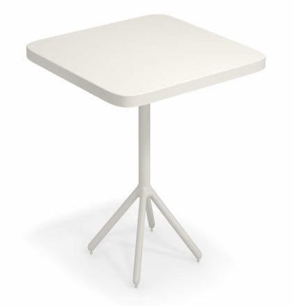 TABLE PLIANTE GRACE, 80 x 80 cm, Blanc mat de EMU