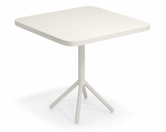 TABLE PLIANTE GRACE, 80 x 80 cm, Blanc mat de EMU TABLE PLIANTE GRACE, 80 x 80 cm, Blanc mat de EMU