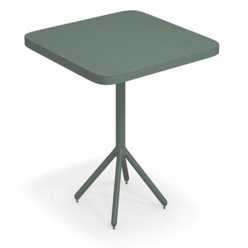 TABLE PLIANTE GRACE, 80 x 80 cm, Vert foncé de EMU