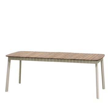 Table extensible SHINE de Emu, Piètement Blanc mat
