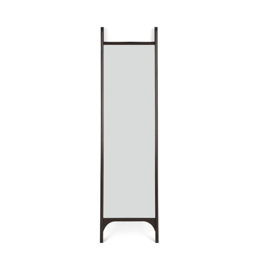 Miroir PI de Ethnicraft, 55x190, Acajou Brun Foncé