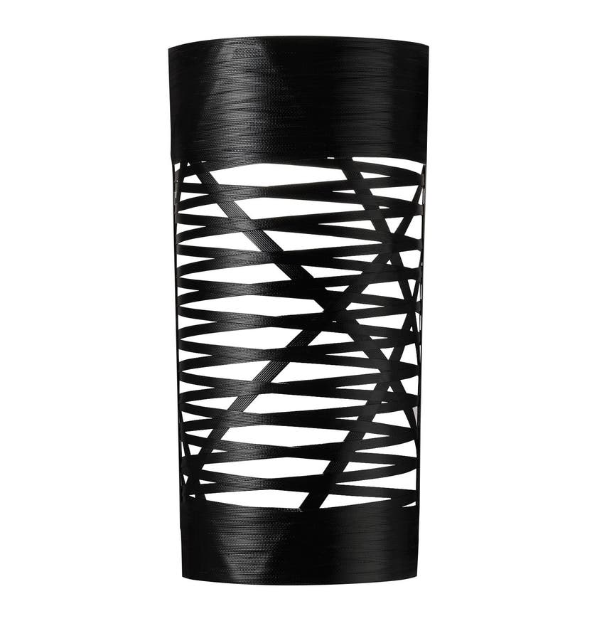 Applique TRESS de Foscarini, Noir, Grande
