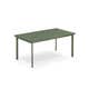 Table rectangulaire STAR, Vert militaire