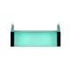 Porte serviette RAIL mural 30 cm, Vert algue marine