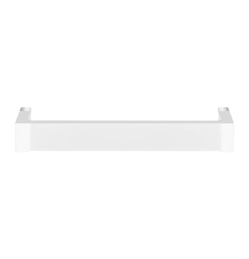 Porte serviette RAIL mural 30 cm de Kartell, Blanc brillant