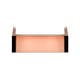 Porte serviette RAIL mural 30 cm, Rose nude