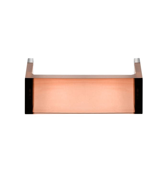 Porte serviette RAIL mural 30 cm de Kartell, Rose nude