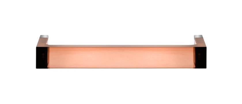 Porte serviette RAIL mural 30 cm de Kartell, Rose nude Porte serviette RAIL mural 30 cm de Kartell, Rose nude