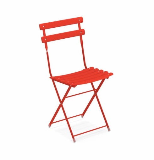 Chaise ARC EN CIEL de Emu rouge écarlate