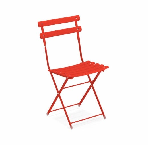 Chaise ARC EN CIEL de Emu rouge écarlate Chaise ARC EN CIEL de Emu rouge écarlate