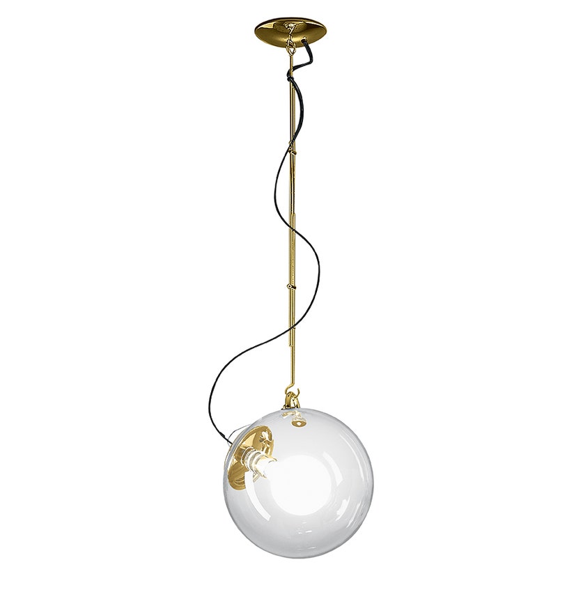 Suspension MICONOS d'Artemide, Laiton satiné Suspension MICONOS d'Artemide, Laiton satiné