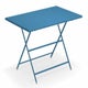 Table rectangulaire ARC EN CIEL 110 cm, Bleu