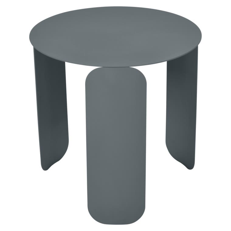 Table basse BEBOP de Fermob, D. 45, Gris orage Table basse BEBOP de Fermob, D. 45, Gris orage