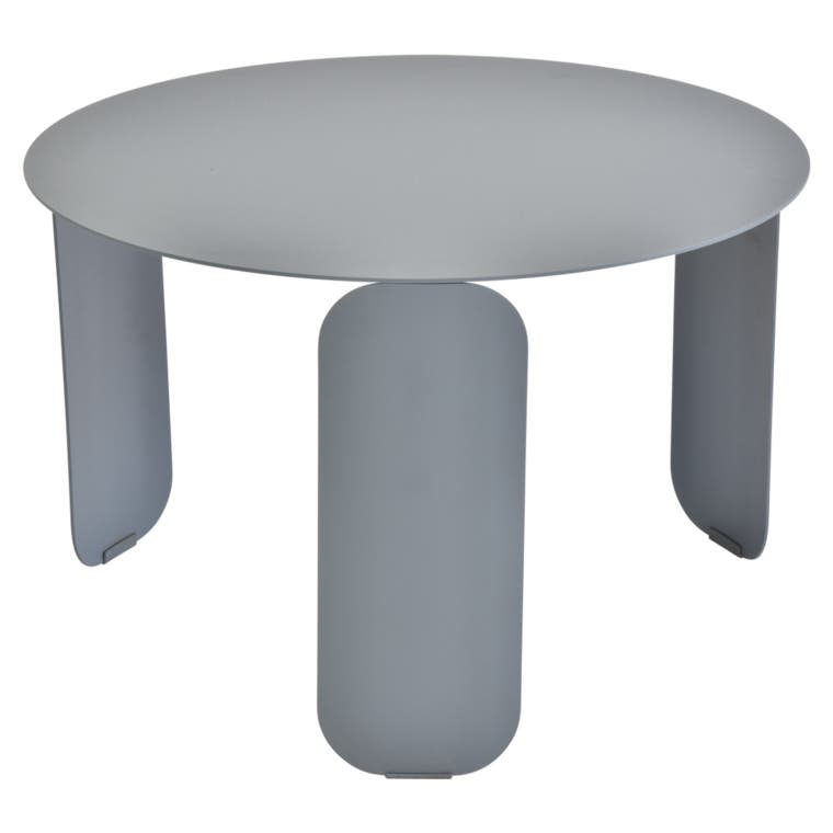 Table basse BEBOP de Fermob, D. 60, Gris orage Table basse BEBOP de Fermob, D. 60, Gris orage