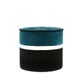 Pouf Léo, D. 42, Bleu Sarah